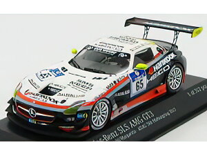 MERCEDES BENZ - SLS AMG GT3 TEAM HANKOOK HEICO N 65 24h NURBURGRING 2012 SCHNEIDER - ARNOLD - MARGARITIS - HEYER - BLACK WHITE ORANGE /Minichamps 1/43 ~jJ[