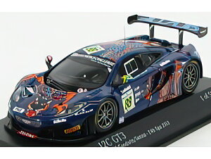 McLAREN - MP4-12C GT3 TEAM VON RYAN RACING N 88 24h SPA 2013 BARFF - GOODWIN - SENNA - BLUE /Minichamps 1/43 ~jJ[