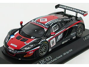 McLAREN - 12C FT3 TEAM ART GRAND PRIX N 99 24h SPA 2014 ESTRE - KORJUS - SOUCEK - BLACK RED /Minichamps 1/43 ~jJ[