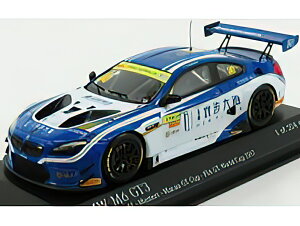 BMW - 6-SERIES M6 GT3 TEAM AAI N 90 MACAU GT CUP FIA GT WORLD CUP 2017 MOSTERT - WHITE BLUE /Minichamps 1/43 ~jJ[