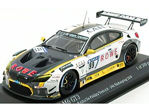 BMW - 6-SERIES M6 GT3 TEAM ROWE RACING N 99 24h NURBURGRING 2018 SIMS - KROHN - DE PHILLIPPI - TOMCZYK - WHITE YELLOW /Minichamps 1/43 �~�j�J�[