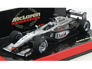 McLAREN - F1 MP4-17 N 3 RACE VERSION 2002 D.COULTHARD - BLACK SILVER /Minichamps 1/43 ~jJ[