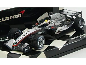 McLAREN - F1 MP4/20 N 10 RACE VERSION 2005 J.P.MONTOYA - SILVER GREY MET /Minichamps 1/43 ~jJ[