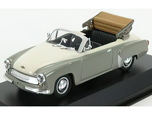 WARTBURG - A311 CABRIOLET 1958 - GREY WHITE /Minichamps 1/43 ~jJ[