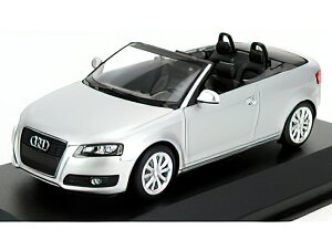 AUDI - A3 CABRIOLET OPEN 2007 - SILVER /Minichamps 1/43 ~jJ[