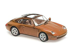 y\z2023N\PORSCHE - 911 993 TARGA CABRIOLET 1995 - ORANGE RED /Minichamps 1/43 ~jJ[