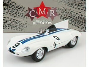JAGUAR - D-TYPE 3.4L TEAM BRIGGS CUNNINGHAM N 9 24h LE MANS 1955 P.WALTERS - W.SPEAR - WHITE BLUE /CMR 1/18�~�j�J�[