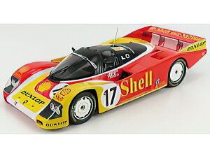 PORSCHE - 962C PORSCHE AG TEAM N 17 2nd 24h LE MANS 1988 KLAUS LUDWING - HANS JOACHIM STUCK - DEREK BELL - RED YELLOW WHITE /Norev 1/18�~�j�J�[