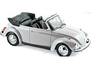 y\z2023N\VOLKSWAGEN - BEETLE 1303 CABRIOLET 1973 - SILVER /Norev 1/18~jJ[
