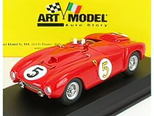 FERRARI - 375 PLUS 5.0L V12 SPIDER ch.0392 TEAM SCUDERIA FERRARI N 5 24h LE MANS 1954 L.ROSIER - R.MANZON - RED /ART-MODELART-MODEL 1/43~jJ[