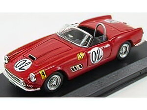 FERRARI - 250 SPIDER CALIFORNIA N 2 WINNER 2h RELAY MARLBORO CUP - CHASSIS #1085 1961 A.WYLIE - RED /ART-MODELART-MODEL 1/43�~�j�J�[