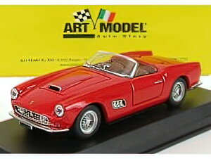 FERRARI - 250 LWB CALIFORNIA SHORT NOSE SPIDER OPEN 1958 - RED /ART-MODELART-MODEL 1/43~jJ[