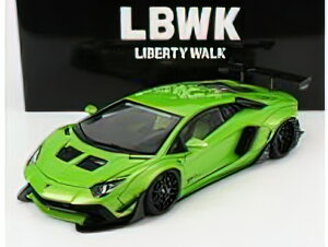 LAMBORGHINI - AVENTADOR LIBERTY WALK 2017 - PEARL GREEN /Autoart 1/18 �~�j�J�[
