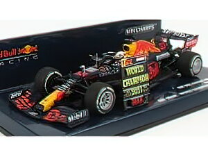 �y�\��zRED BULL F1 RB16B HONDA RA620H TEAM ASTON MARTIN N 33 WINNER ABU DHABI GP WORLD CHAMPION WITH PIT BOARD 2021 MAX VERSTAPPEN - MATT BLUE YELLOW RED /Minichamps 1/43 �~�j�J�[