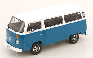 �y�\��zVOLKSWAGEN T2b MINIBUS 1972 WITH FUCHS RIMS �u���[/�z���C�g/ KK-SCALE 1/18 �~�j�J�[