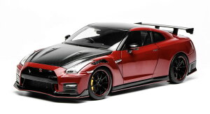 y\z2026N\NISSAN GT R R35 NISMO N[y 2022 VIBRANT RED CARBON/ MOTORHELIX 1/18 699~jJ[