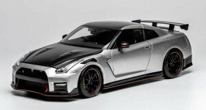y\z2026N\NISSAN GT R R35 NISMO N[y 2022 SILVER CARBON/ MOTORHELIX 1/18 699~jJ[