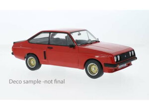 1977年 Ford Escort MK II RS 2000 X-Pack レッド/ MCG 1/18 ミニカー