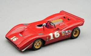 �y�\��z2026�N�����\��FERRARI 612 CAN AM 16���� 1969�N 3rd MID OHIO CHRIS AMON ���b�h/ Tecno 1/43 �~�j�J�[