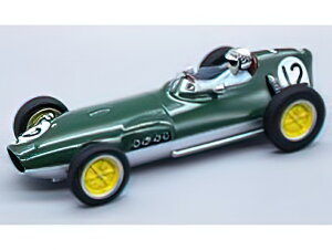 y\z2023N\LOTUS - F1 16 N 12 DUTCH GP (with pilot figure) 1959 INNES IRELAND - BRITISH RACING GREEN SILVER /Tecnomodel 1/18~jJ[