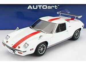 LOTUS[^X EUROPA SPECIAL 1975 - THE CIRCUIT WOLF - (HERO) YUYA FUBUKI - MANGA MOVIE - WHITE RED /AutoartI[gA[g 1/18 ~jJ[