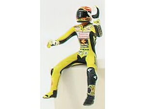 tBMA- VALENTINO ROSSI MOTO GP FIGURE WORLD CHAMPION 2001 - YELLOW /Minichamps~j`vX 1/12 ~jJ[