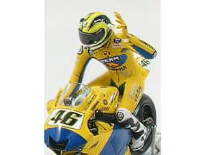 tBMA- FIGURE RIDING VALENTINO ROSSI 2006 MOTO GP - YELLOW BLUE /Minichamps~j`vX 1/12 ~jJ[