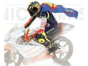 tBMA- FIGURE VALENTINO ROSSI WORLD CHAMPION MOTOGP 1997 - BLUE /Minichamps~j`vX 1/12 ~jJ[