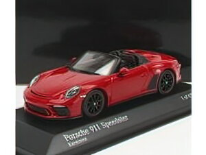 PORSCHE|VF 911 991 SPEEDSTER CABRIOLET 2019 - DARK RED MET /Minichamps~j`vX 1/43 ~jJ[