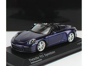 PORSCHE|VF 911 991 SPEEDSTER CABRIOLET 2019 - BLUE MET /Minichamps~j`vX 1/43 ~jJ[