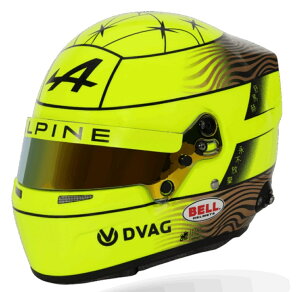 �y�\��z2026�N�����\��BELL HELMET �w�����b�g �~�b�N�E�V���[�}�b�n TEAM ALPINE ENDURANCE WEC 2025�V�[�Y�� �C�G���[�u��/�u���b�N / MINI HELMET 1/2 �~�j�J�[
