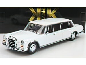 y\z4-6ȍ~\MERCEDES BENZZfXxc - S-CLASS 600 LWB PULLMAN (W100) 1964 - WHITE /KK-SCALE 1/18 ~jJ[