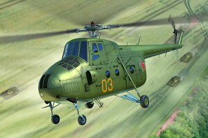 Mi-4 �n�E���h/ Trumpeter 1/48 �͌^ �v�����f���L�b�g