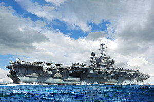 アメリカ海軍 航空母艦ジョンFケネディ CV-67/ Trumpeter 1/700 模型 プラモデルキット