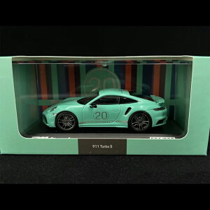Porsche|VF 911 Turbo S Type 992 2021 20th Anniversary China Mint Green 1/43 Minichamps~j`vX WAP0209070N003  ~jJ[