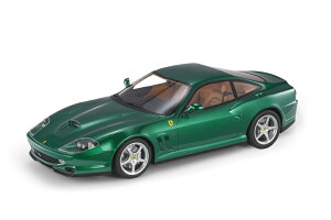 �y�\��z12���ȍ~�����\��FERRARI�t�F���[�� 550 MARANELLO 1996 - GREEN MET /TOPMARQUES COLLECTION 1/12 �~�j�J�[