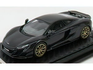 McLAREN�}�N���[���� 675LT 2016 - ONYX BLACK MET /Tecno 1/43 �~�j�J�[
