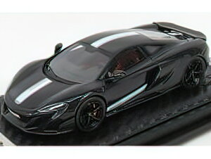 McLAREN}N[ 675LT KENWOOD JVC CONCEPT EDITION 2016 - BLACK MET /Tecno 1/43 ~jJ[