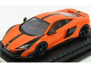McLAREN}N[ 675LT 2016 - TAROCCO ORANGE MET /Tecno 1/43 ~jJ[