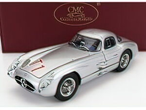 MERCEDES BENZ - 300 SLR COUPE N T1 RAC TOURIST TROPHY 1955 - SILVER /CMC 1/18 ~jJ[
