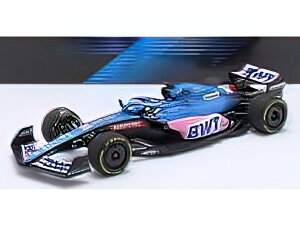 y\z8ȍ~\RENAULT - F1 A522 TEAM ALPINE BWT N 14 AUSTRALIAN GP 2022 FERNANDO ALONSO - BLUE PINK /Minichamps~j`vX 1/18~jJ[
