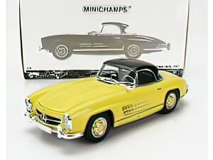 MERCEDES BENZZfXxc 300SL ROADSTER (W198) CABRIOLET HARD-TOP 1958 - YELLOW/Minichamps 1/18 ~jJ[