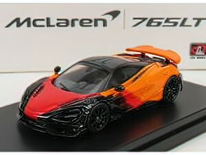 McLAREN}N[ 765LT 2020 - ORANGE 518 /LCD 1/64 ~jJ[