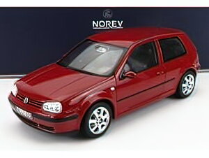 VOLKSWAGEN - GOLF IV 2002 - RED /Norev 1/18 ~jJ[