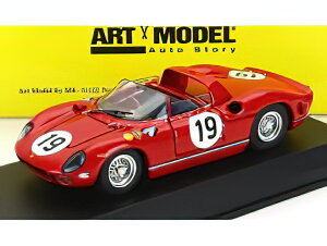 FERRARI�t�F���[�� 330P 4.0L V12 TEAM SEFAC FERRARI SPA N 19 3rd 24h LE MANS 1964 J.SURTEES - L.BANDINI - RED /ART-MODEL 1/43 �~�j�J�[