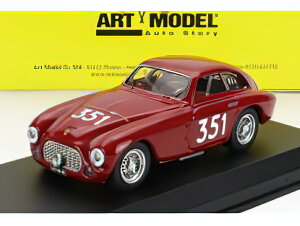 FERRARItF[ 166MM BERLINETTA TOURING sn020I N 351 MILLE MIGLIA 1951 G.ROTA - R.TOSCANO /ART-MODEL 1/43 ~jJ[