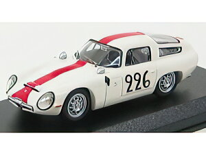 ALFA ROMEO TZ1 N 226 MONT VENTOUX 1964 RAMU CACCIA WHITE RED/Best-Model 1/43~jJ[