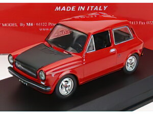 AUTOBIANCHI - A112 ABARTH II SERIE 1973 - RED BLACK /BEST-MODEL 1/43 ~jJ[