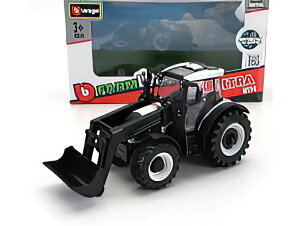 VALTRA N174 TRACTOR FRONT LOADER 2017 WHITE BLACK/Bburago 1/50�~�j�J�[ �_�Ƌ@�B