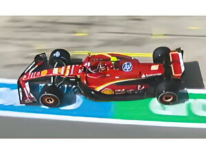 y\z2025N\FERRARI F1 SF 24 TEAM SCUDERIA FERRARI N 55 3rd MONACO GP 2024 CARLOS SAINZtBMAt RED BLACK/Bburago 1/43~jJ[ VOl`[V[Y